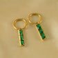 Emerald Drop Earrings